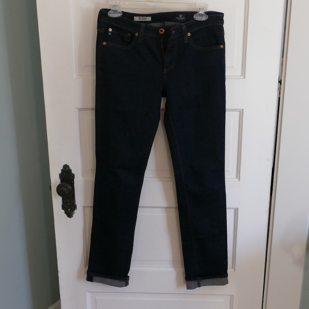AG The Stevie Slim Straight Jeans / Size 27R
